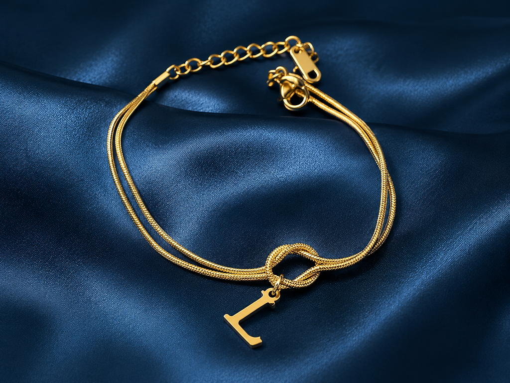 Gloria Regali Initial Bracelet
