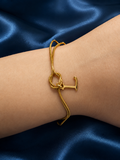 Gloria Regali Initial Bracelet